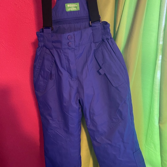 Brand new girl snow pants never worn size 5 /6 - Picture 2 of 2